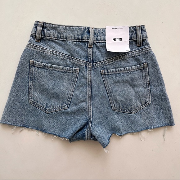 Garage Festival Jean Shorts Size 23 / 00 - Picture 5 of 7